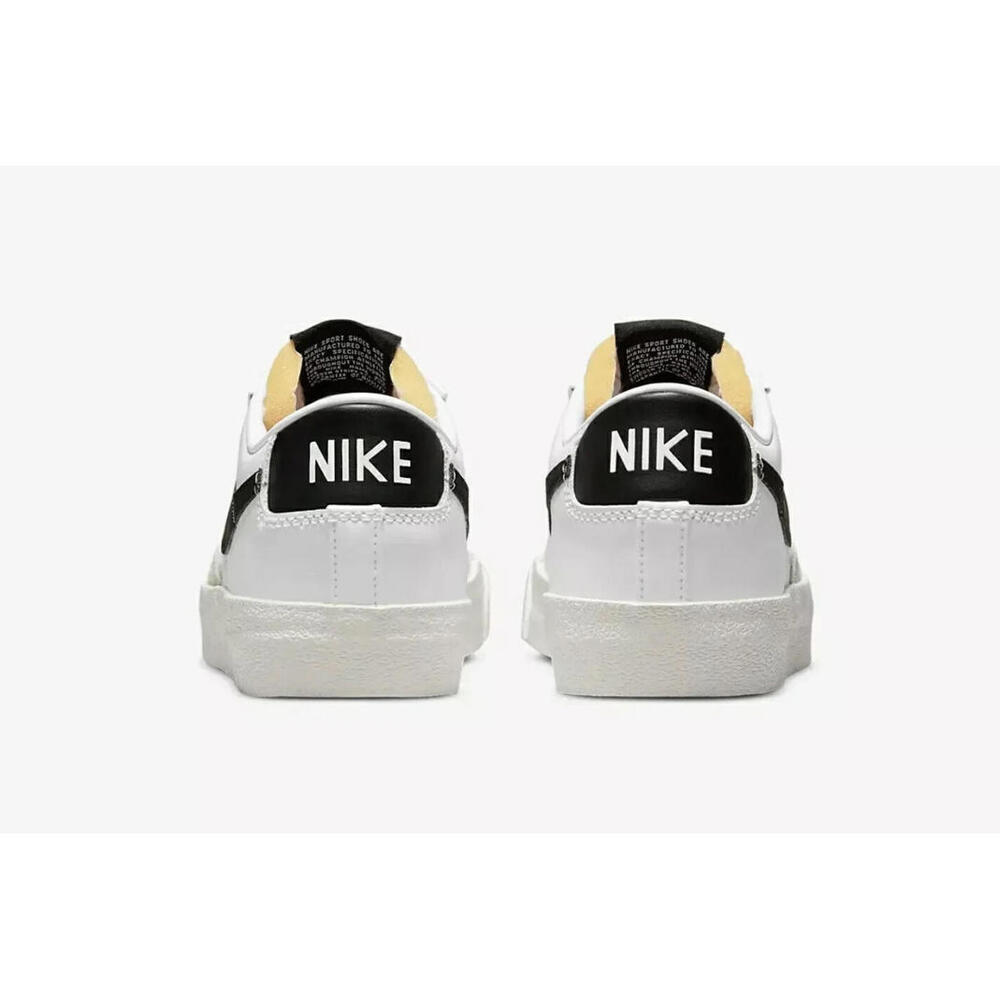 Nike Blazer Low '77 Vintage White Black DC4769-102 Unisex   SIZE 11/W,  9.5/M - Picture 5 of 5